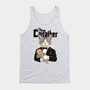 The Catfather Tank Top